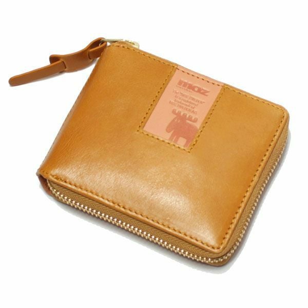 あめです。 moz（モズ） 財布 ラウンド 二つ折り財布 ウォレット カラーコンビ