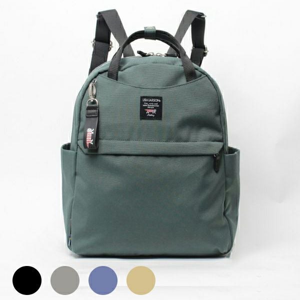 LISA LARSON(リサラーソン) 前持ちも楽々スリム機能性◎ミニリュック
