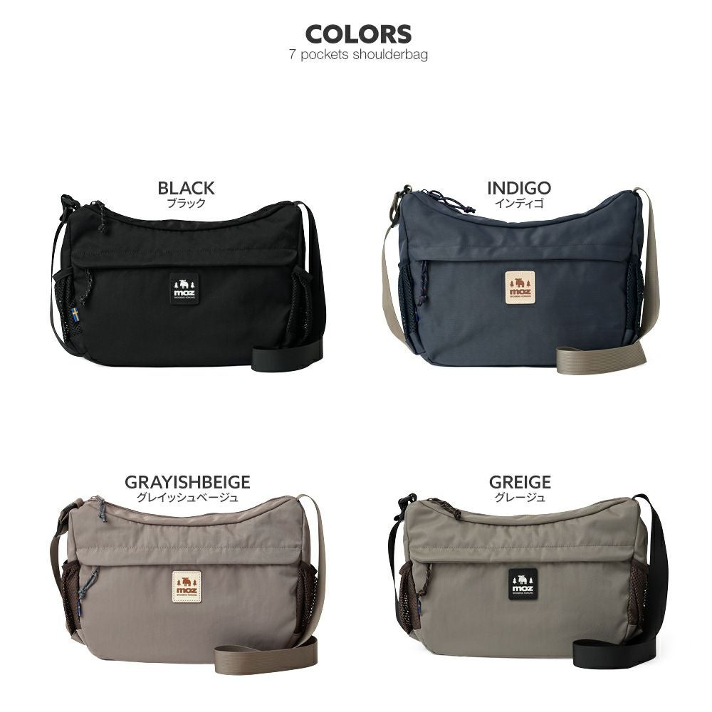 moz(モズ)アーバン にも フィールド にも 映える ショルダーバッグ