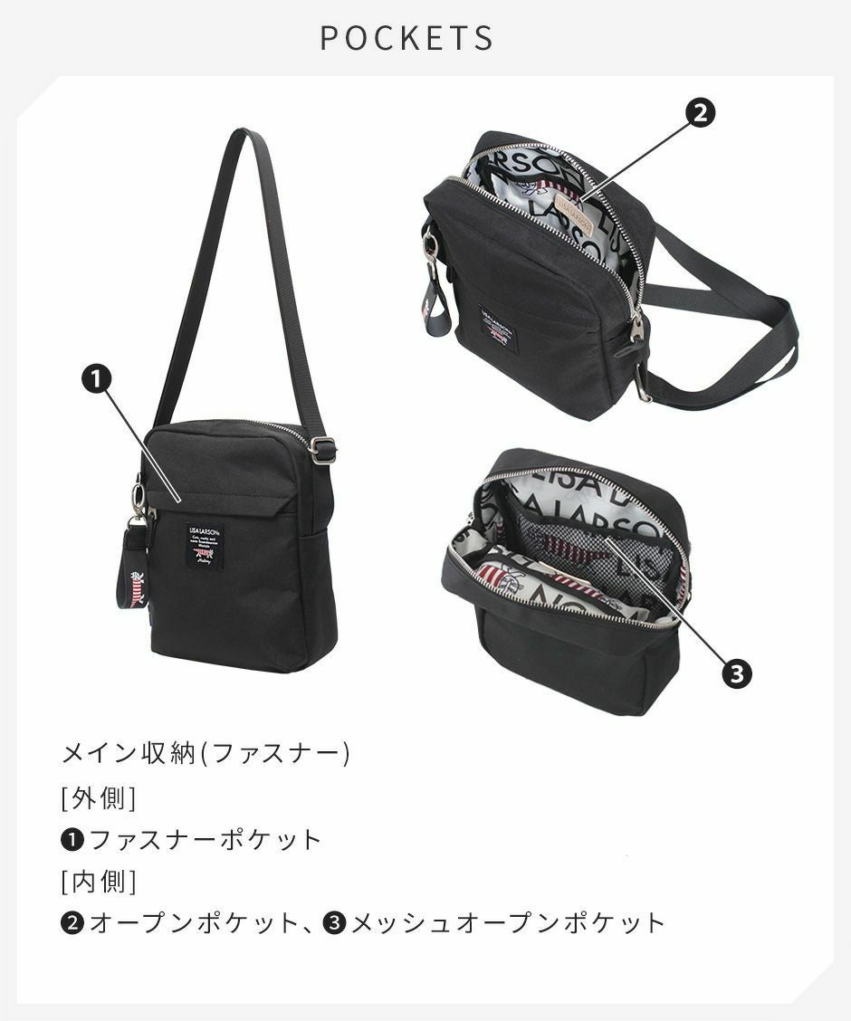 縦型＆コンパクトなサイズ感♪スマホショルダーにも◎