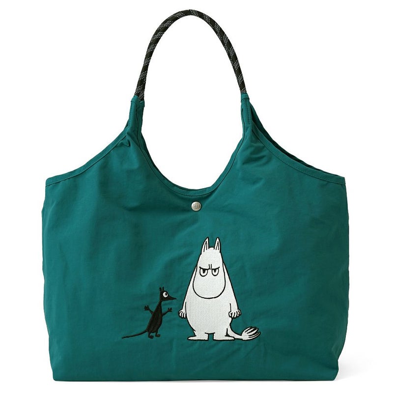 公式]MOOMIN ムーミン | 刺繍のデザインが可愛いナイロンバッグ | T2O