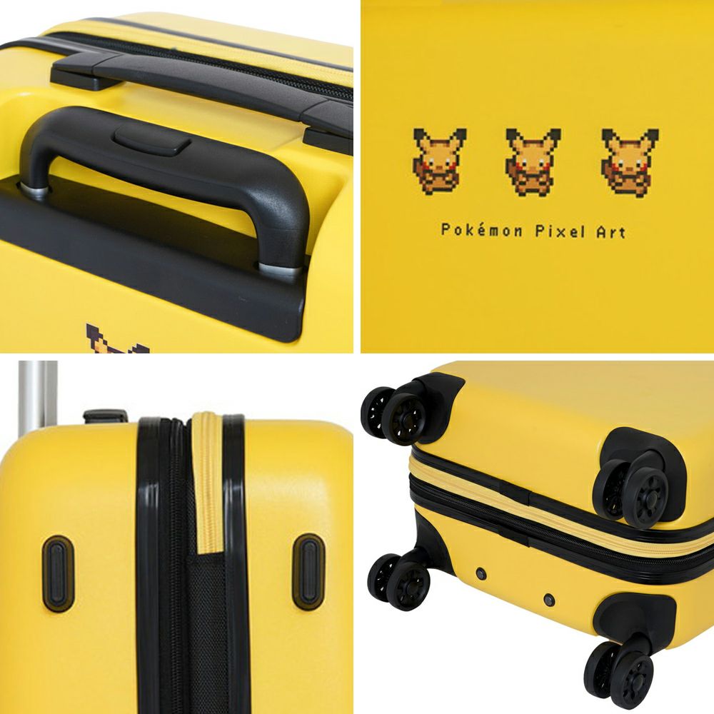 Pokemon(ポケットモンスター) スーツケース ピクセルアート Sサイズ PK