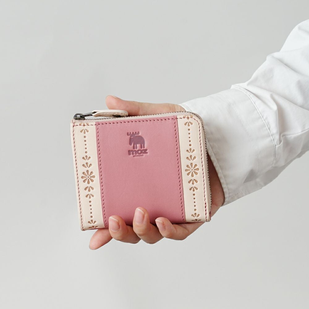 小物 Mo moz（モズ） コインケース ミニ財布 L字ファスナー かわいい