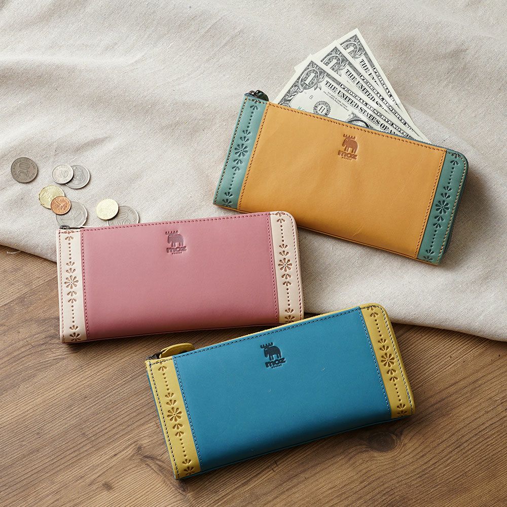 moz(モズ)L字ファスナー長財布 | バッグメーカー直営公式サイト