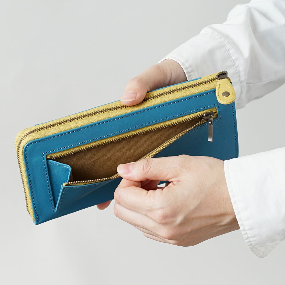 moz(モズ)L字ファスナー長財布 | バッグメーカー直営公式サイト