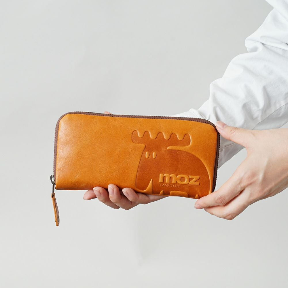 moz(モズ) ラウンドファスナー長財布 | バッグメーカー直営公式サイト
