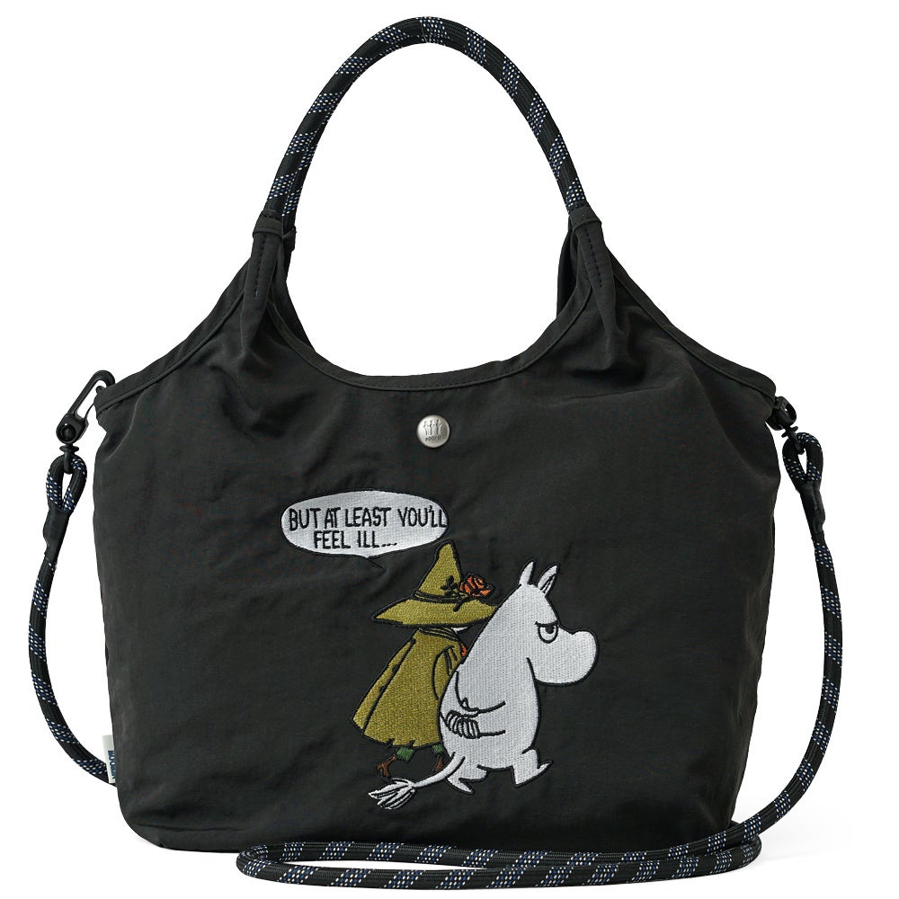 公式]MOOMIN ムーミン | 刺繍のデザインが可愛いナイロンバッグ | T2O