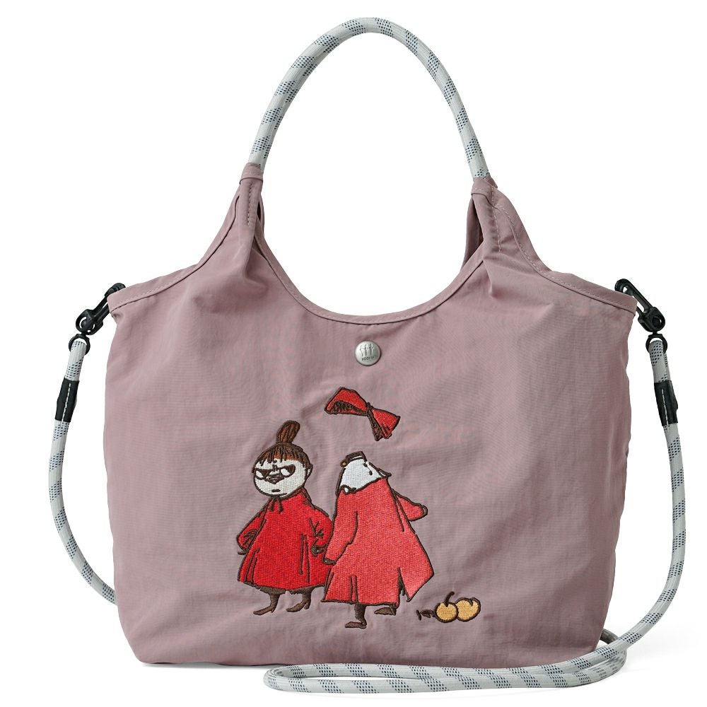公式]MOOMIN ムーミン | 刺繍のデザインが可愛いナイロンバッグ | T2O