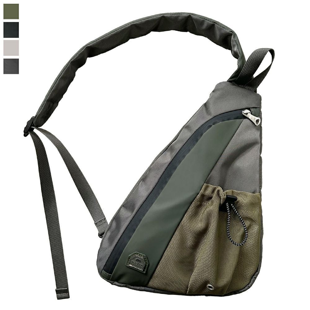 約10リットル収納対応の大容量スリングバッグ