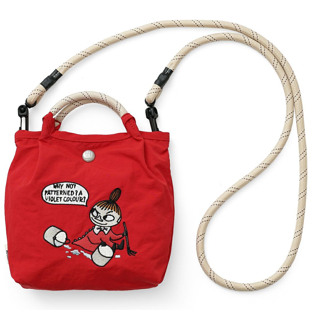 公式]MOOMIN ムーミン | 刺繍のデザインが可愛いナイロンバッグ | T2O