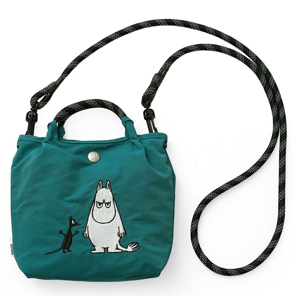 公式]MOOMIN ムーミン | 刺繍のデザインが可愛いナイロンバッグ | T2O