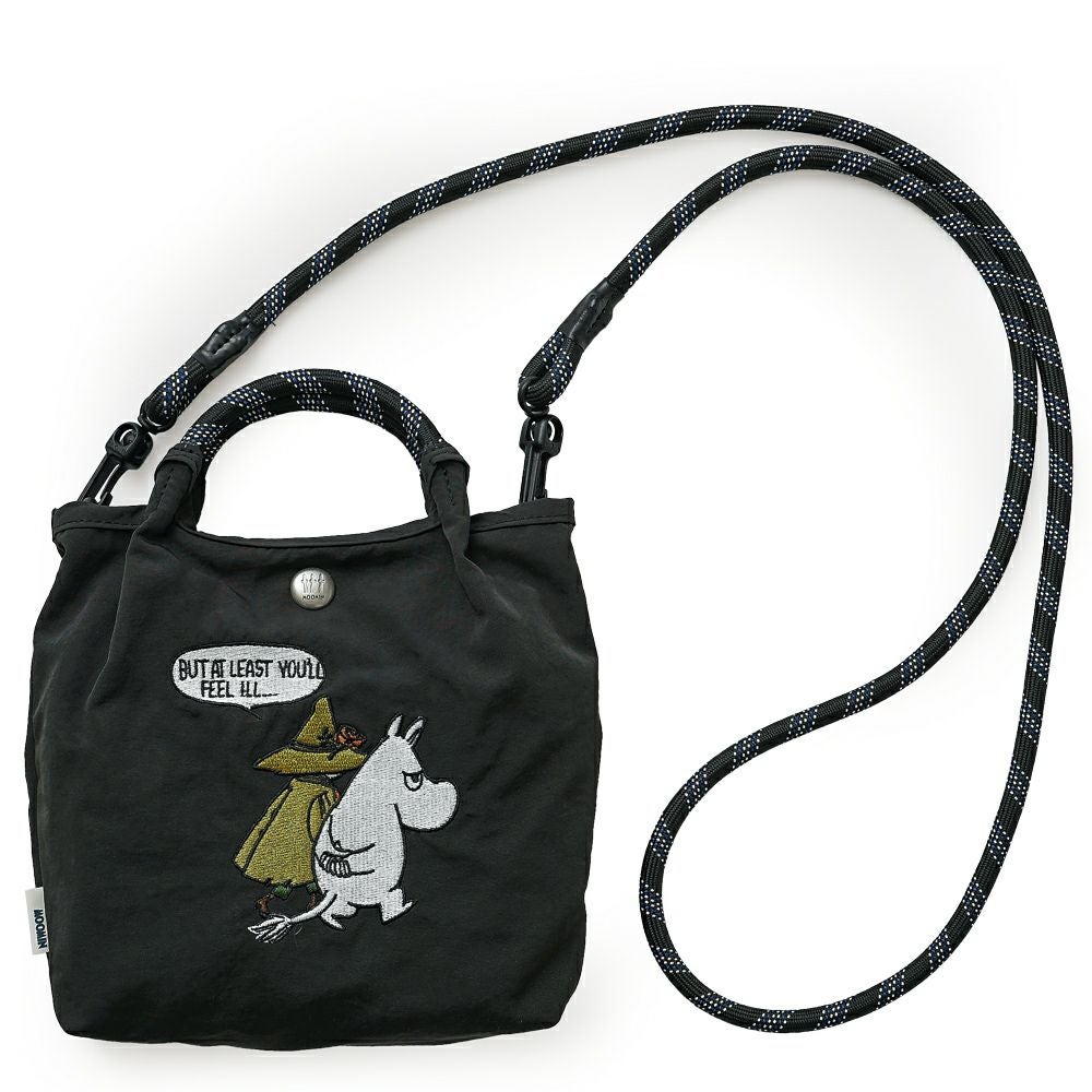 公式]MOOMIN ムーミン | 刺繍のデザインが可愛いナイロンバッグ | T2O