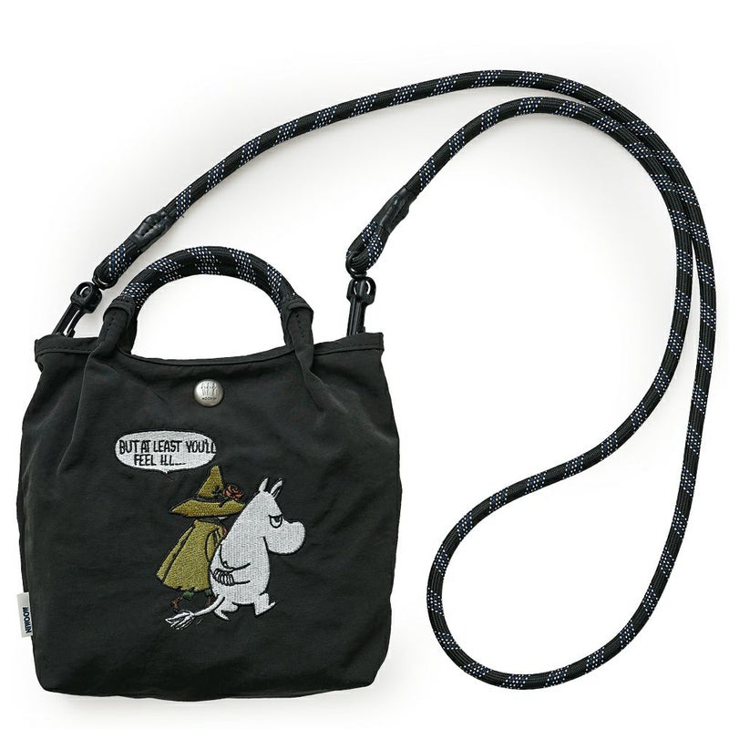 BELLUNA ベルーナ ムーミン トートバッグ 刺繍 鞄 デニム MOOMIN 