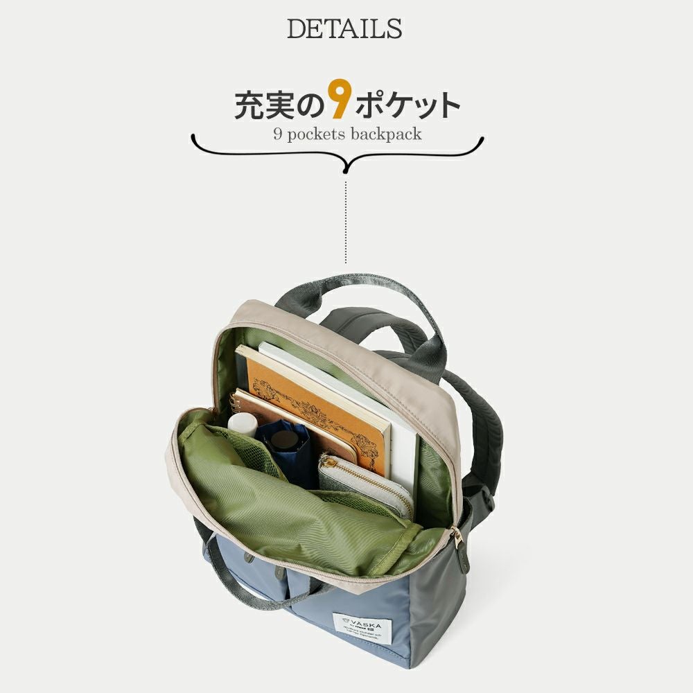 公式】VASKA(ヴェスカ ベスカ)ポケット沢山 使いやすいショルダーバッグ
