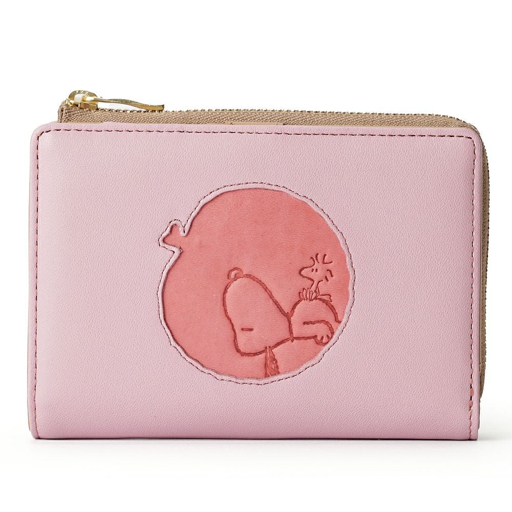 フルーツの窓から覗くスヌーピーの本革財布 No.73532 No.73533 No.73534