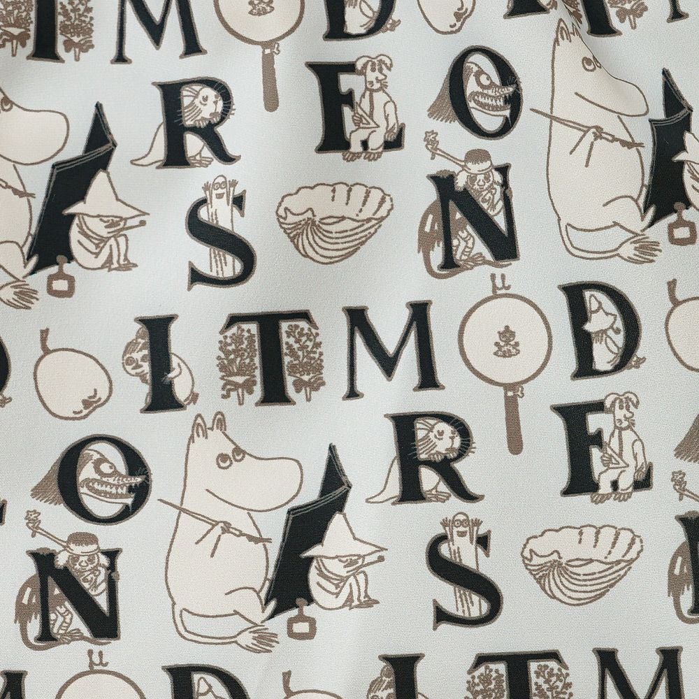 公式]MOOMIN ムーミン | 刺繍のデザインが可愛いナイロンバッグ | T2O