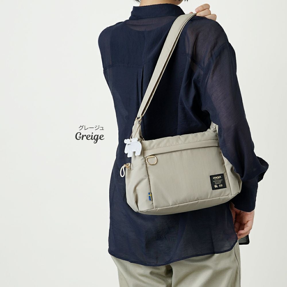 moz(モズ)驚くほど 軽い ボンディング生地 の ショルダーバッグ