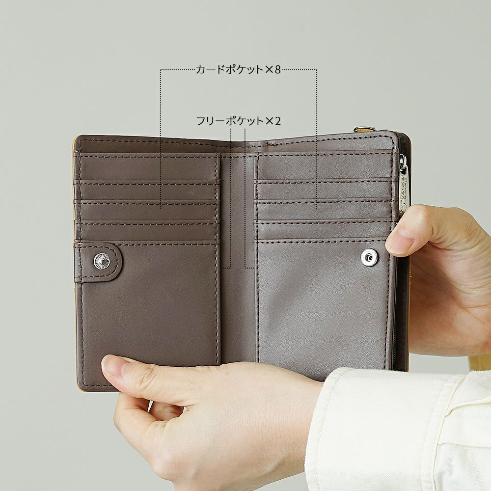 moz(モズ)L字ファスナー長財布 | バッグメーカー直営公式サイト