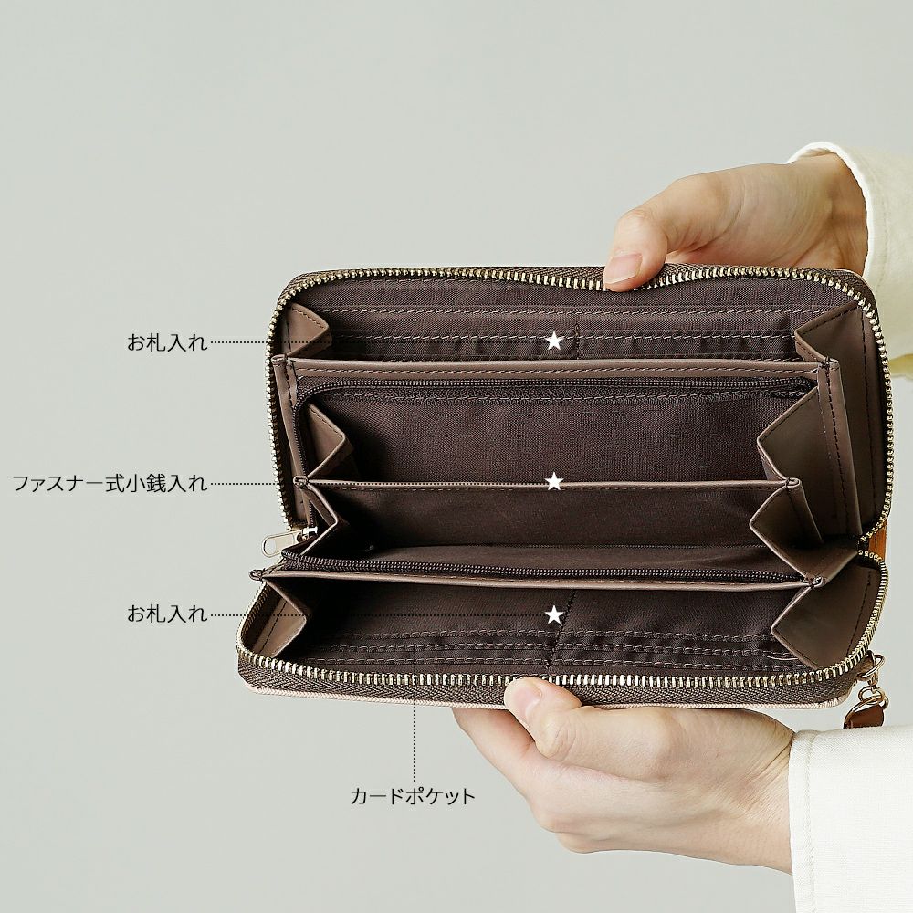 ✨極美品　希少デザイン✨ボッテガ　長財布　ラウンドファスナー RFID搭載 BOTTEGA VENETA（ボッテガ・ヴェネタ） ラウンドファスナー長財布 小銭