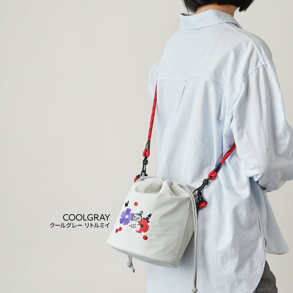 公式]MOOMIN ムーミン | 刺繍のデザインが可愛いナイロンバッグ | T2O