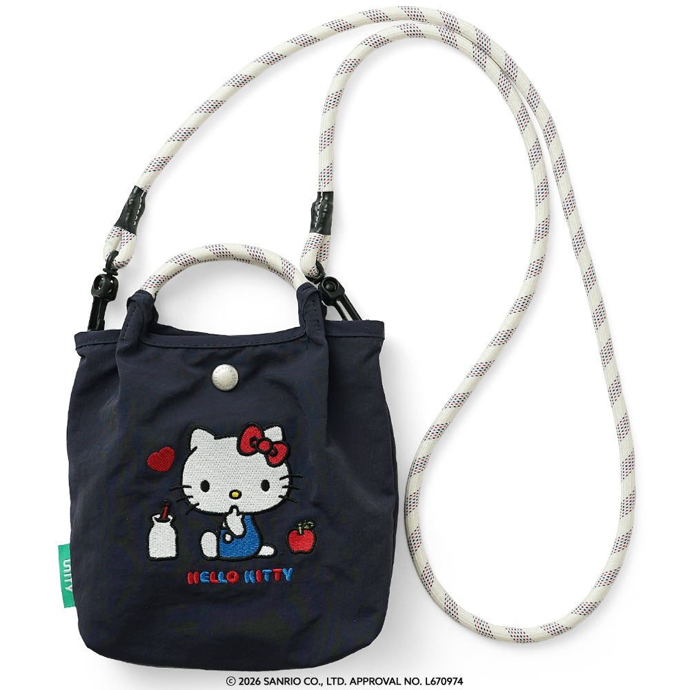 公式]ハローキティ が 刺繍された ミニ ポシェット | バッグメーカー