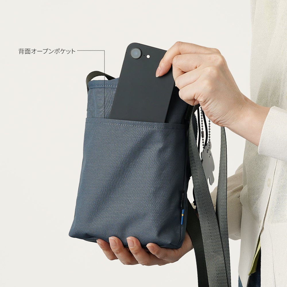 【新同品】  MINI ウォッシュバッグ moz(モズ)縦横2wayスマホショルダーバッグ | バッグメーカー直営公式サイト